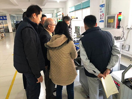 艾普智能儀器—泰國客戶到訪艾普智能驗(yàn)收定子測(cè)試機(jī)